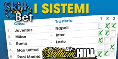 Guida scommesse a sistema di WilliamHill.it | Strategie | Consigli