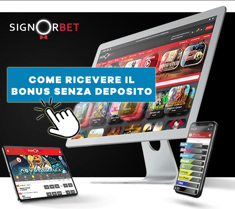 signorbet bonus senza deposito